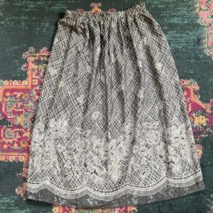 Vintage silver skirt